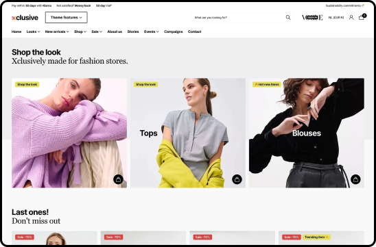 Design your store