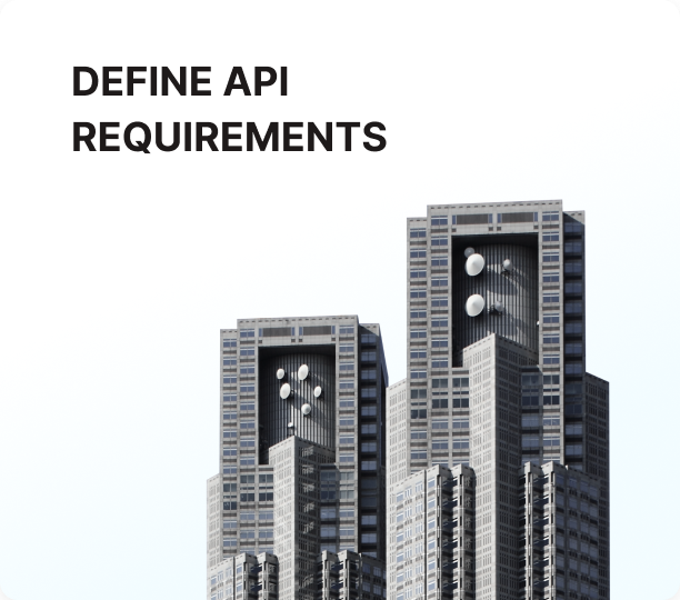 define api requirements