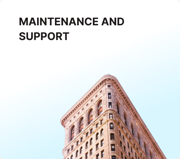 maintain and support